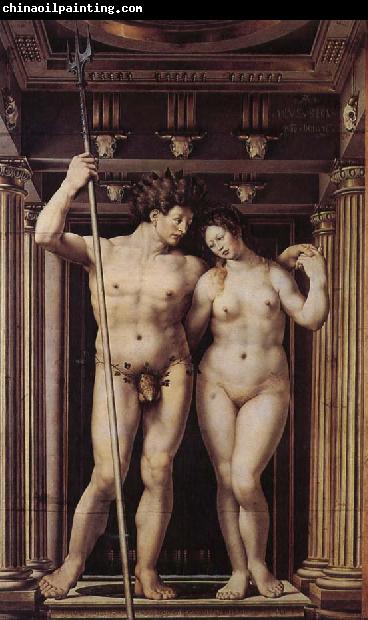 unknow artist Neptune and Amphitrite