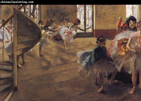 unknow artist Ballet rehearsal