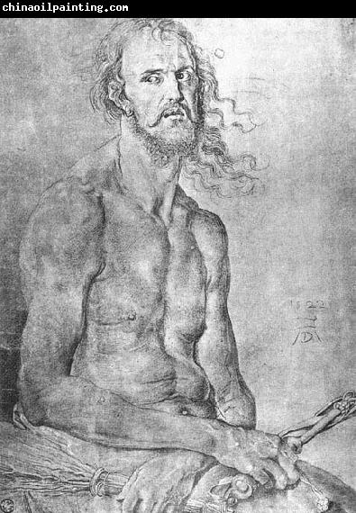 Albrecht Durer Self-Portrait as the Man of Sorrows