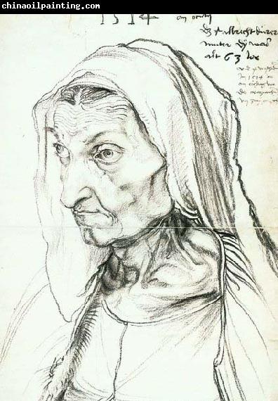 Albrecht Durer Portrait of the Artist's Mother