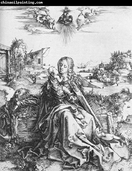 Albrecht Durer The Virgin with the Dragonfly