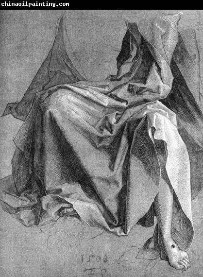 Albrecht Durer Study of a Drapery