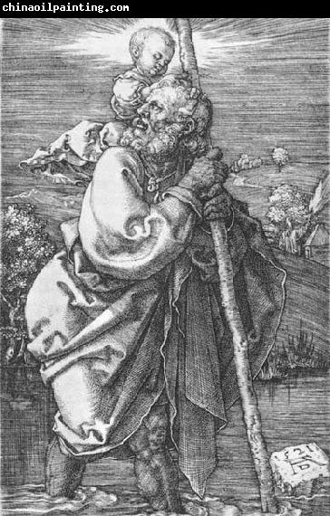 Albrecht Durer St Christopher Facing to the Left