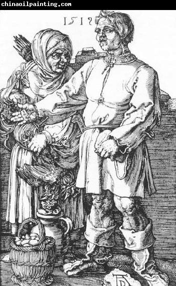 Albrecht Durer The Peasant and His Wife at the Market