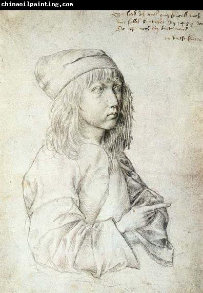 Albrecht Durer Self-Portrait at 13