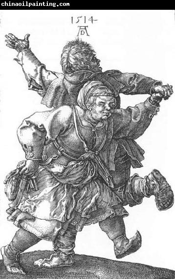 Albrecht Durer Peasant Couple Dancing