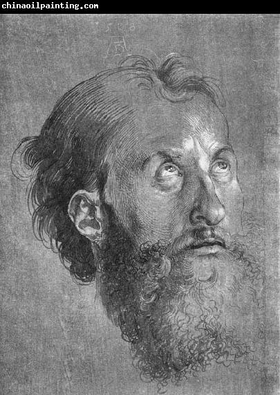 Albrecht Durer Head of an Apostle Looking Upward