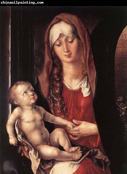 Albrecht Durer Virgin and Child before an Archway