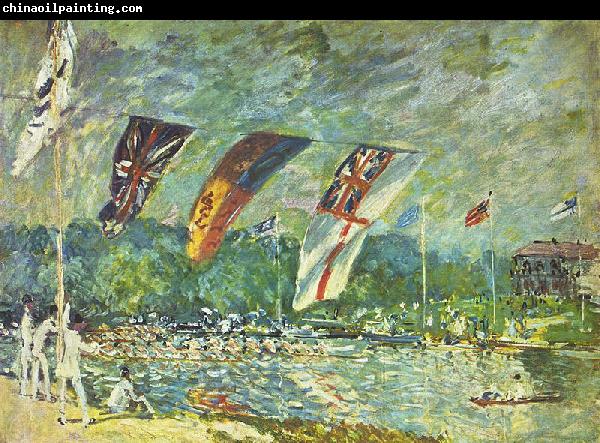 Alfred Sisley Regatta at Molesey,