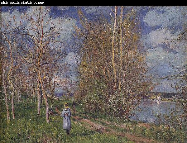 Alfred Sisley Flood at Port Marly,