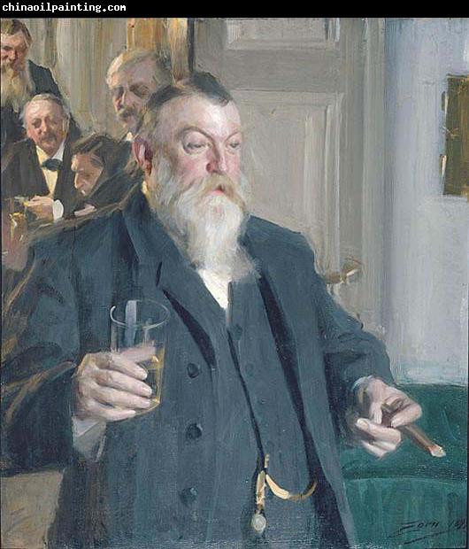 Anders Zorn A Toast in the Idun Society,