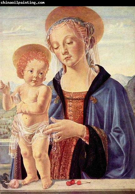 Andrea del Verrocchio Madonna with Child,