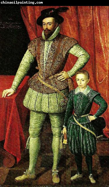 Anonymous sir walter raleigh and his son