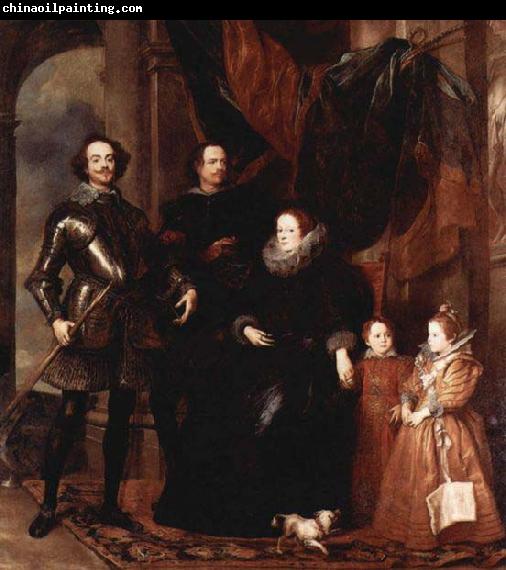 Anthony Van Dyck Genoan hauteur from the Lomelli family,