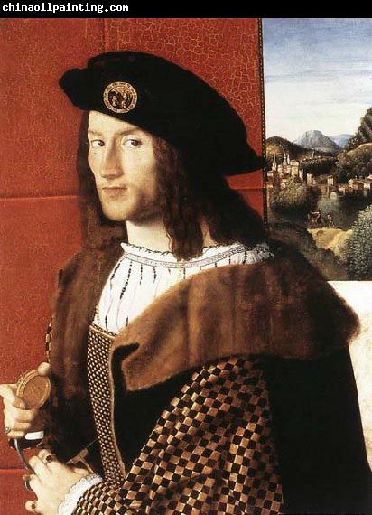 BARTOLOMEO VENETO Portrait of a Gentleman