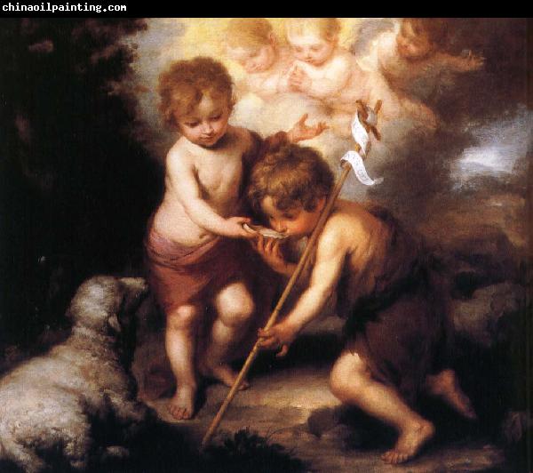 Bartolome Esteban Murillo Shell and the children