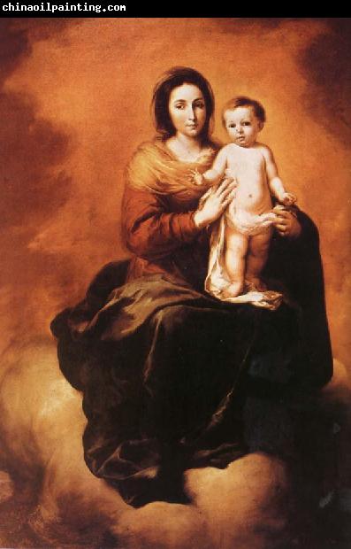 Bartolome Esteban Murillo Virgin and the Son