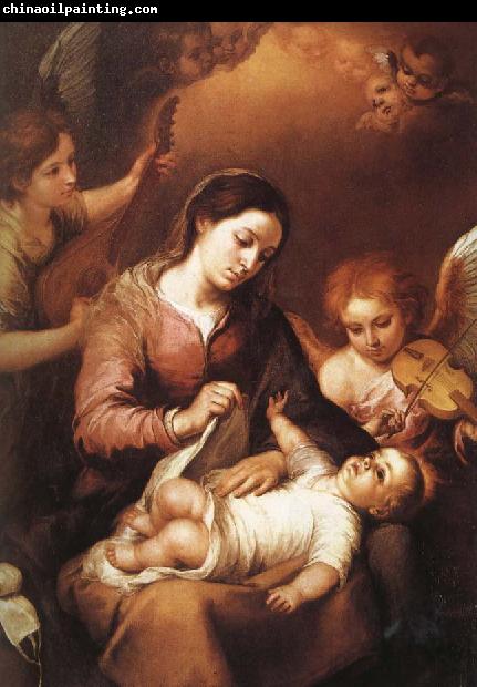 Bartolome Esteban Murillo Virgin and the Son