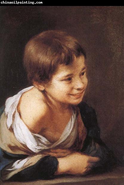 Bartolome Esteban Murillo Window, smiling boy