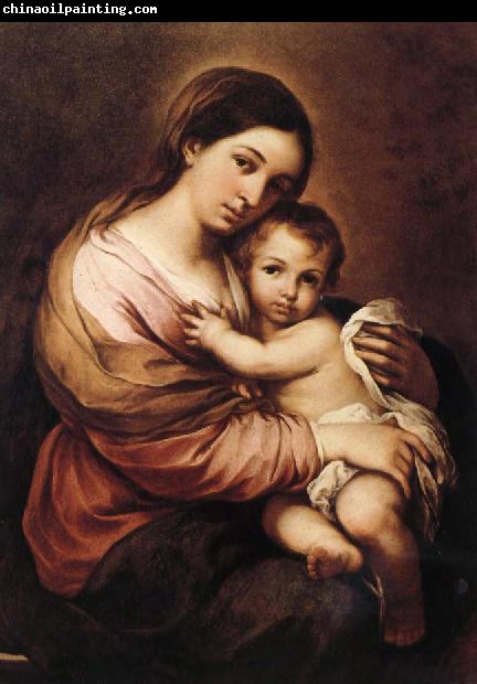 Bartolome Esteban Murillo Virgin and the Son