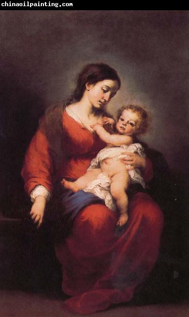 Bartolome Esteban Murillo Virgin and the Son