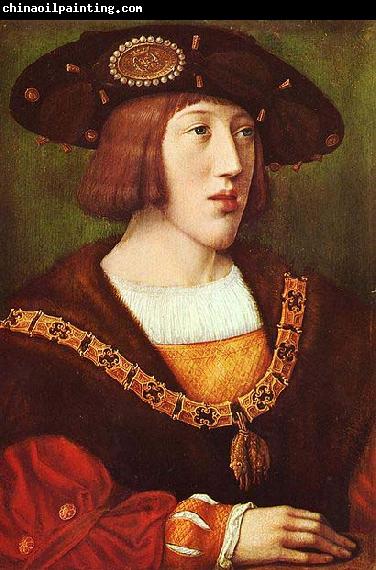 Bernard van orley Portrait of Charles V