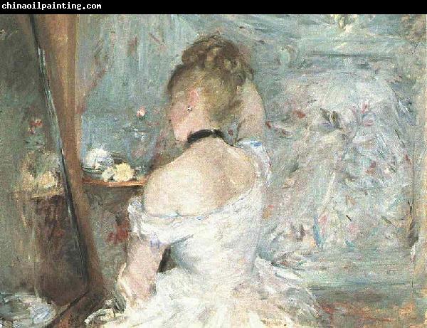 Berthe Morisot Lady at her Toilette