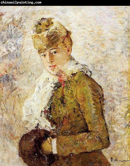 Berthe Morisot Winter aka Woman with a Muff,