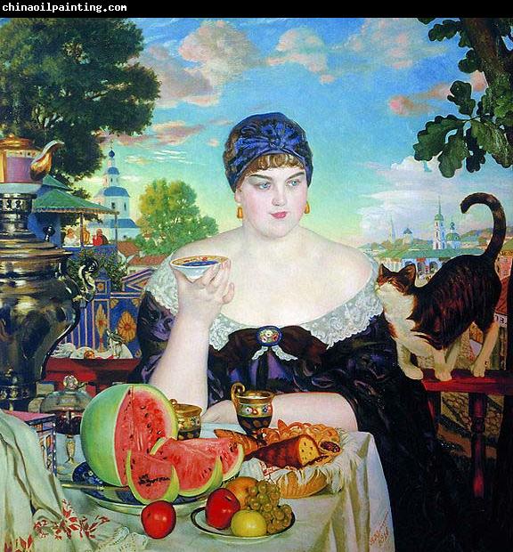 Boris Kustodiev The Merchant Wife