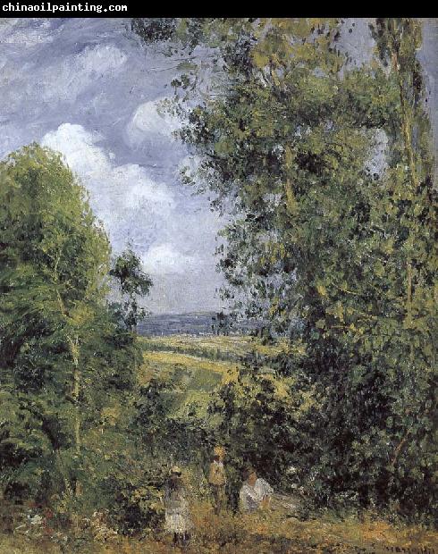 Camille Pissarro forest