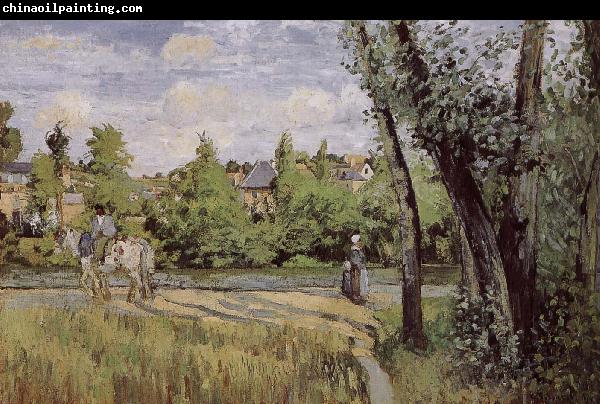 Camille Pissarro Multi pont de-sac under the sun Schwarz