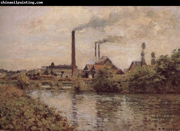 Camille Pissarro Metaponto factory Schwarz