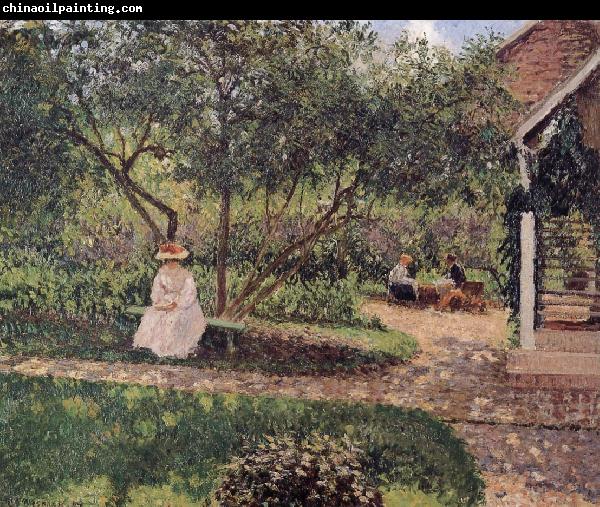 Camille Pissarro corner of the garden