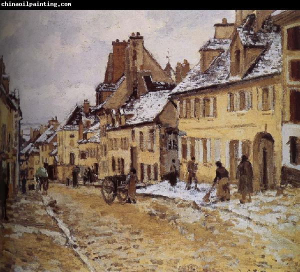 Camille Pissarro Leads to the loose multi tile this lucky Shao road