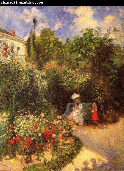 Camille Pissarro The garden of Pontoise