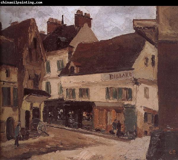 Camille Pissarro Loose multi tile this s house