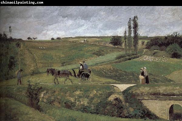 Camille Pissarro Leads to the loose many this graciousness Li road