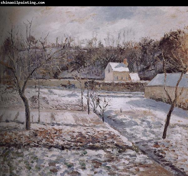 Camille Pissarro Snow