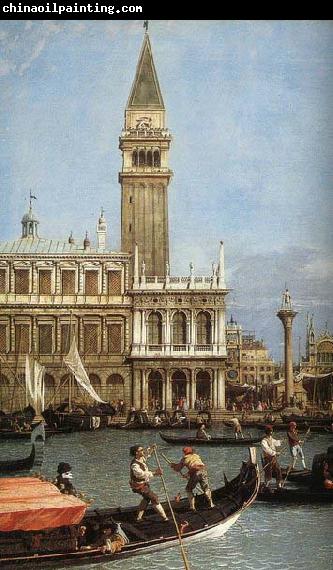 Canaletto Return of the Bucentoro to the Molo on Ascension Day