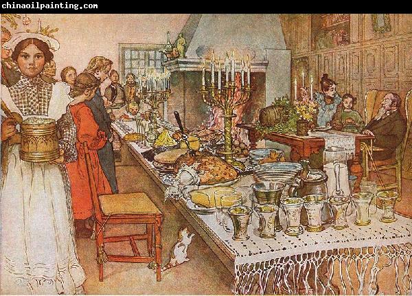 Carl Larsson Christmas Eve