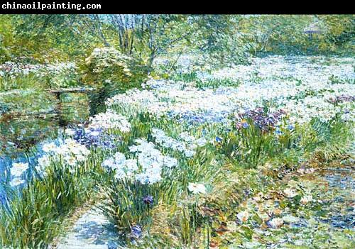 Childe Hassam The Water Garden