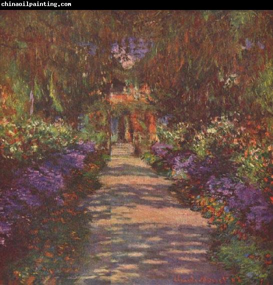 Claude Monet Garden Path,