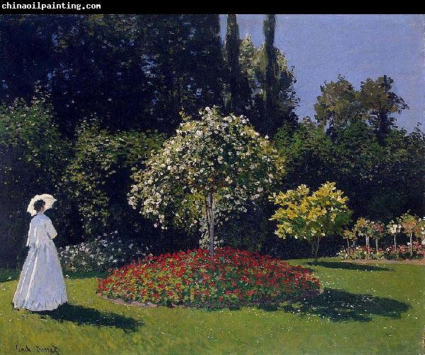 Claude Monet Woman in a Garden