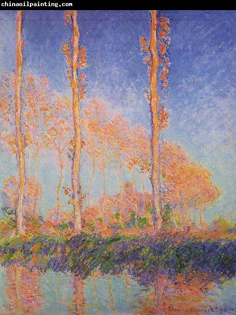 Claude Monet Poplars,