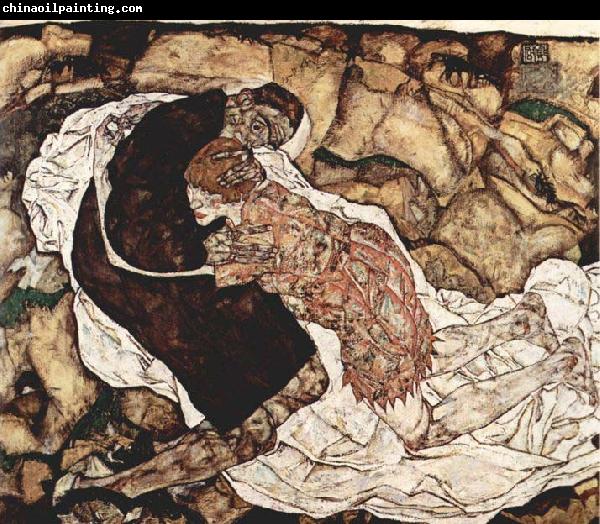 Egon Schiele Tod und Madchen