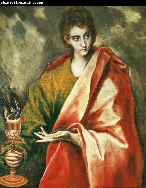 El Greco st john the evangelist