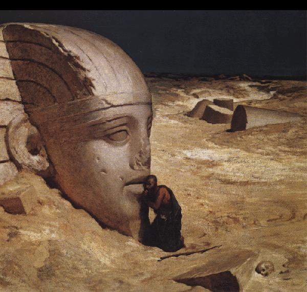 Elihu Vedder The Questioner of the Sphinx