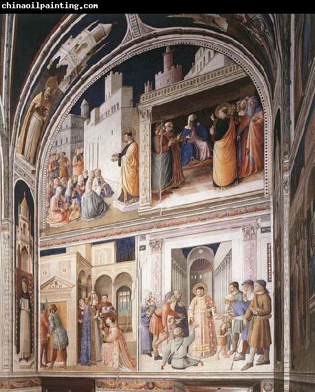 Fra Angelico Scenes from the Lives of Sts Lawrence and Stephen