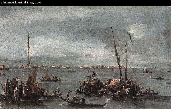 Francesco Guardi The Lagoon Looking Towards Murano from the Fondamenta Nuova