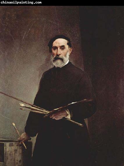 Francesco Hayez Self portrait at age 69